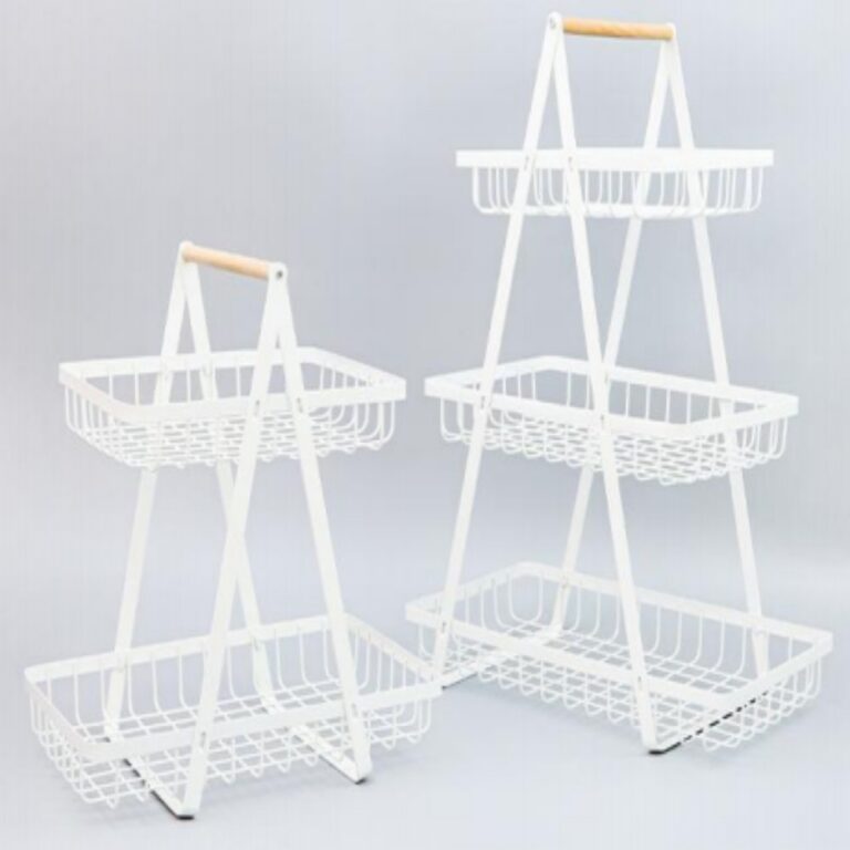 Shelves Round Hanging Iron‑Wood Shelf
