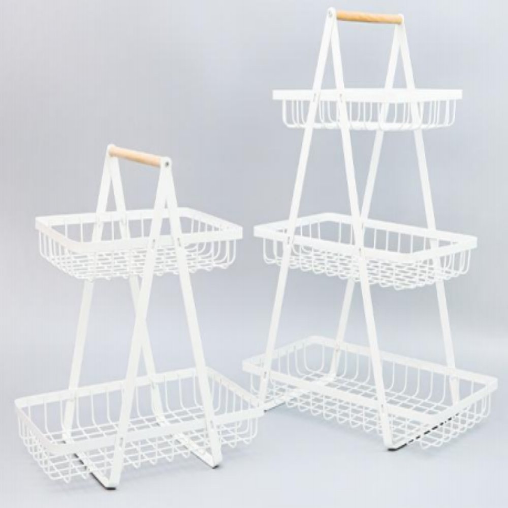 Shelves Round Hanging Iron‑Wood Shelf