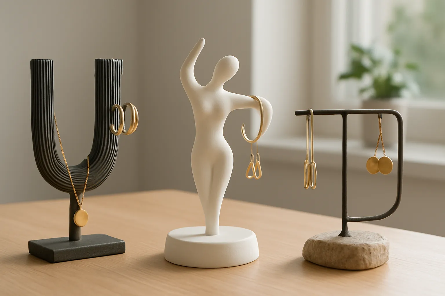 Innovative Desktop Art Décor: Attracting Customers with Unique Jewelry Stands